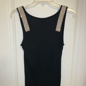 Scandalicious Black Tank Top